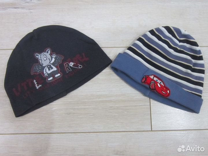 Шапки зимние и демисезонные от 0 до 7 лет