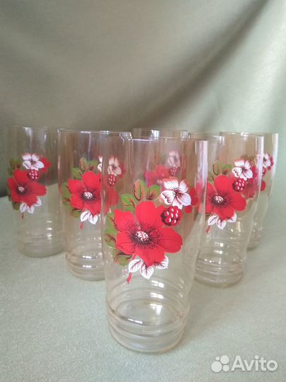 Стаканы тонкие СССР кружки салатники