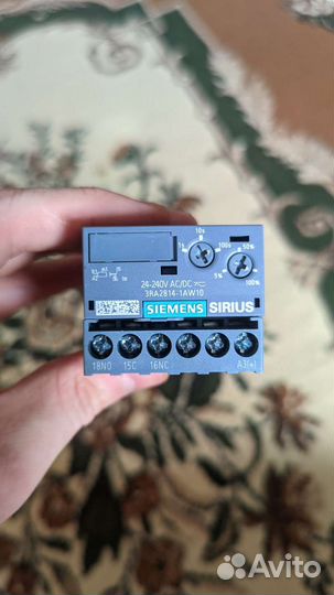 Модуль блок-контактов Siemens 3RA2814-1AW10