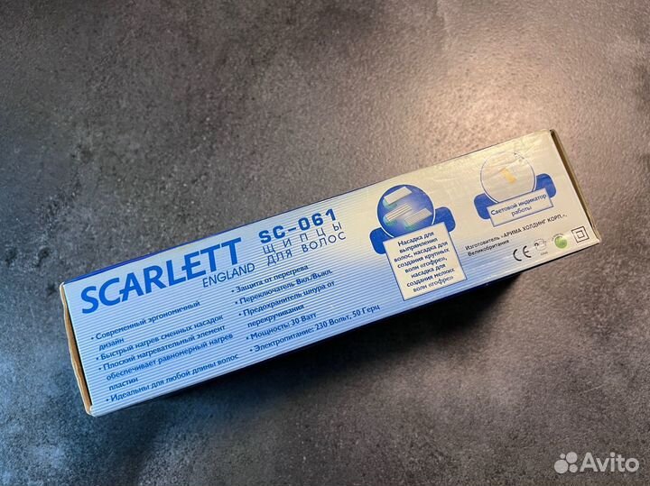 Щипцы для волос scarlet sc-061