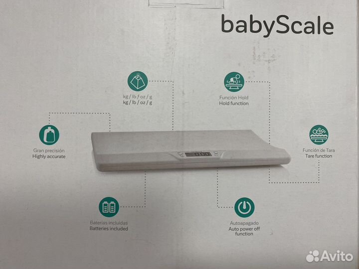 Детские весы в идеальном состоянии