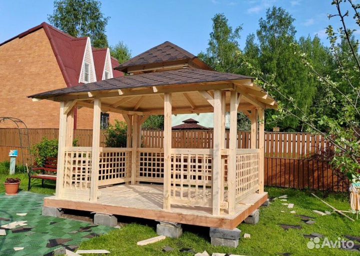 Простая беседка