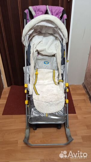 Санки коляска ника