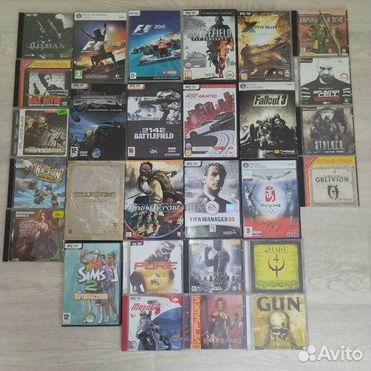 Компьютерные игры,диски на пк(PC),лицензия