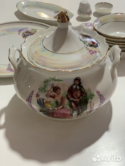 Сервиз столовый 12 персон Добрушский фарфор