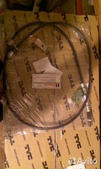 Трос стояночного тормоза левый Solaris I, Rio III