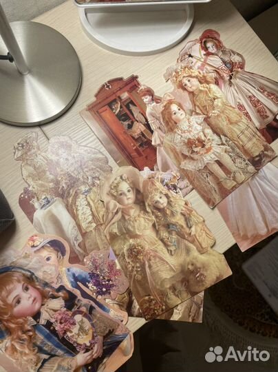 Серия открыток «Антикварные куклы»