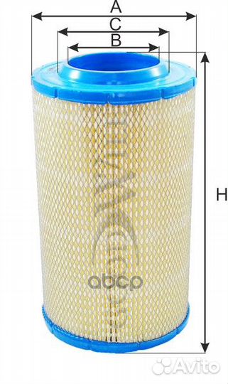 Фильтр воздушный 0,575 AG280 Goodwill