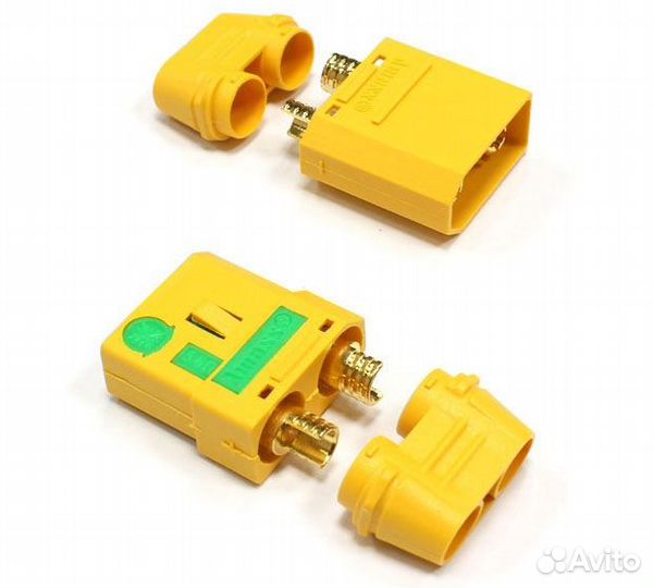 Силовые разъемы Amass XT90S (мама + папа)