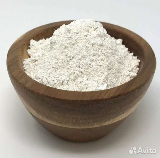 Каолиновыая белая глина очищенная пищевая