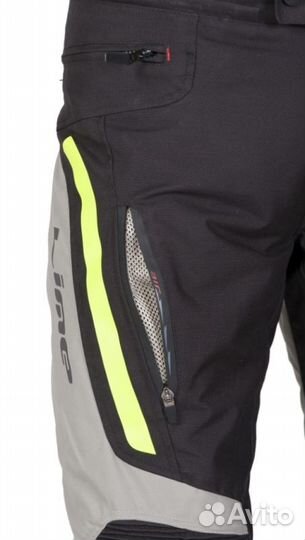 Мотоштаны Текстильные MBW Buck / Черно-серый