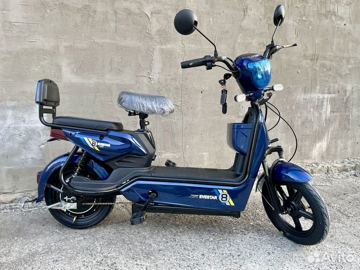 Элeктpoскутер с педалями