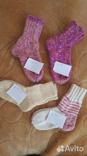 Шерстяные носки детские