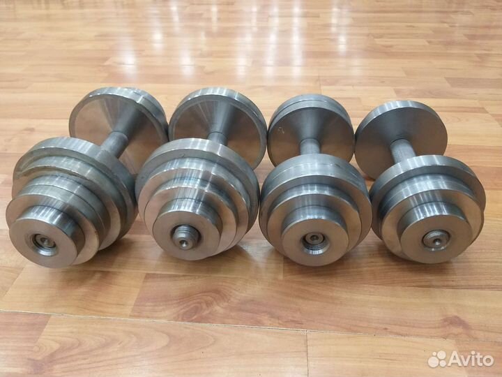 Гантели новые 10-16 кг, металлические