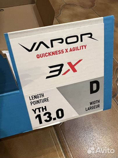 Хоккейные детские коньки bauer vapor 3x