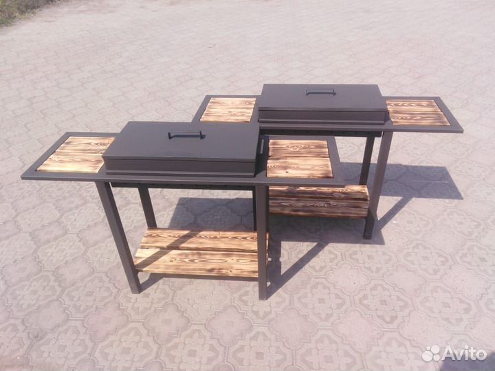 Мангал в стиле Лофт