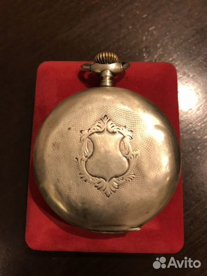 Часы карманные, серебряные