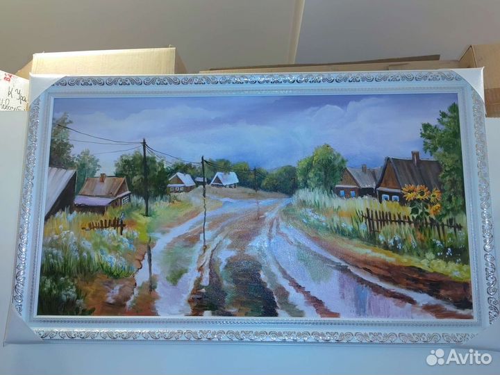 Картина маслом на холсте