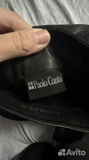 Paolo conte сапоги 38