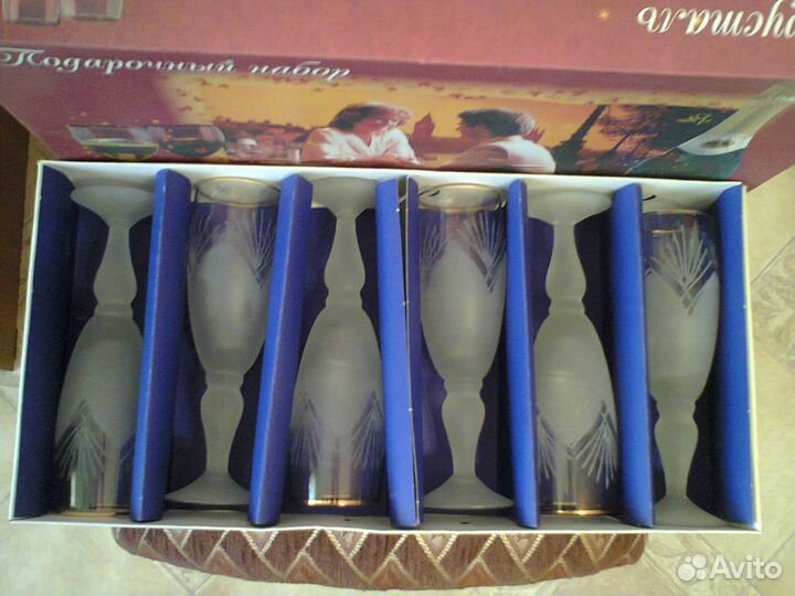 Набор бокалов для шампанского