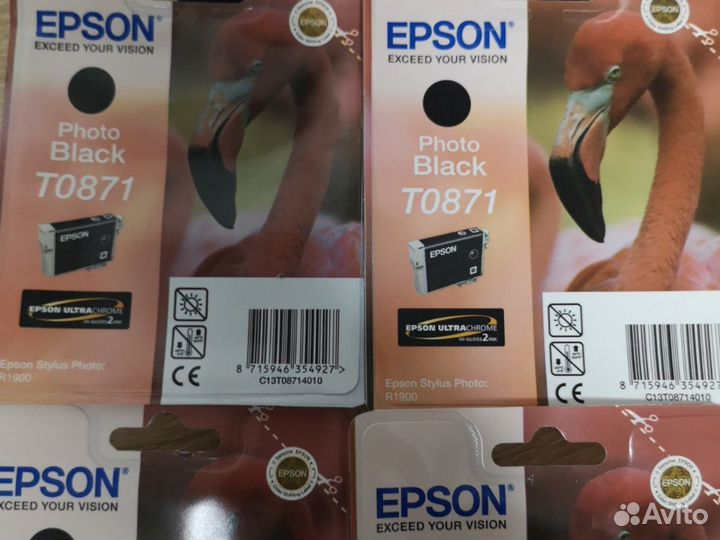Картридж Epson T0873 комплект