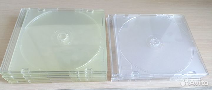 Боксы для cd и dvd дисков новые