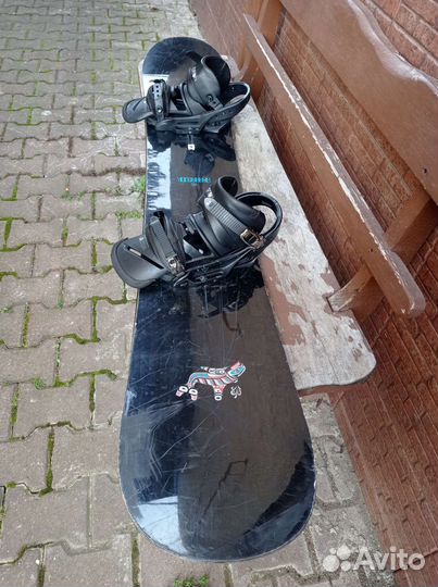 Сноуборд комплект Burton baracuda 165