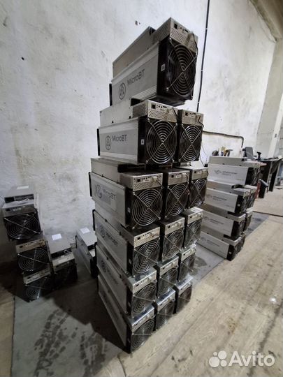 Асик Б/У Whatsminer m30s++ 106Th Надежные