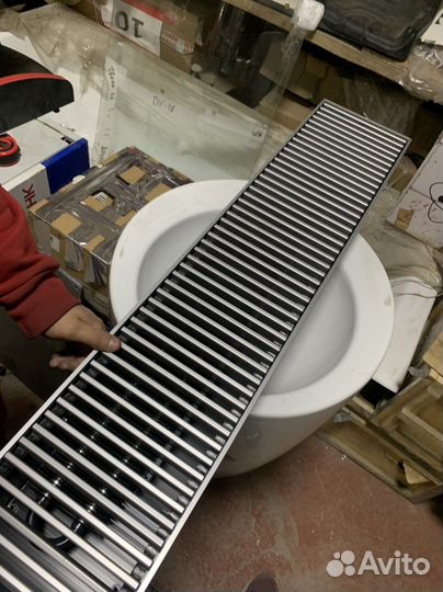 Внутрипольный конвектор