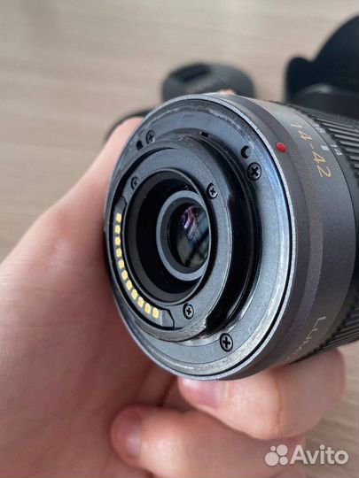 Объектив panasonic lumix g vario 14-42 мм