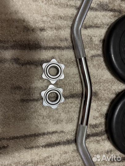 Штанга EZ 55кг