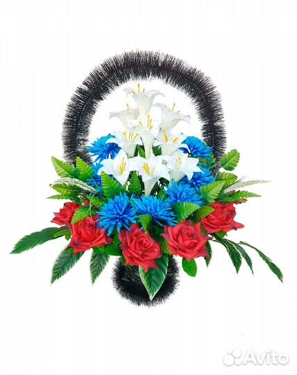 Ритуальная флористика (искусственные цветы, венки)