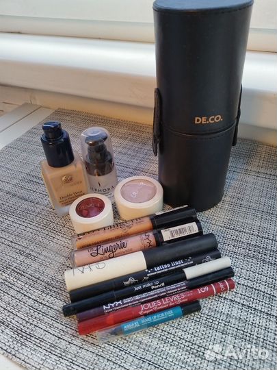 Набор косметики Estee Lauder, Kat Von D, Colourpop