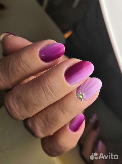 Маникюр с покрытием гель-лаком