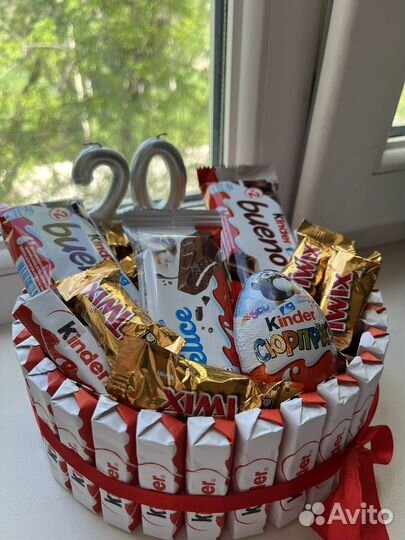 Торт из киндеров