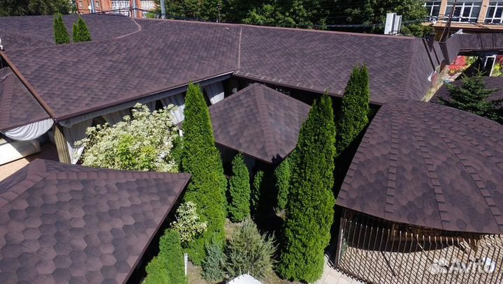 Гибкая черепица для частных и коммерческих зданий