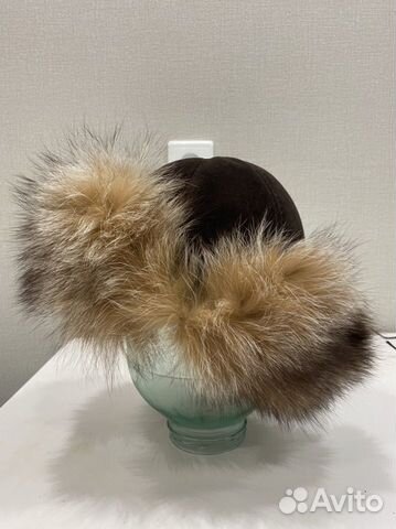 Шапка женская мех
