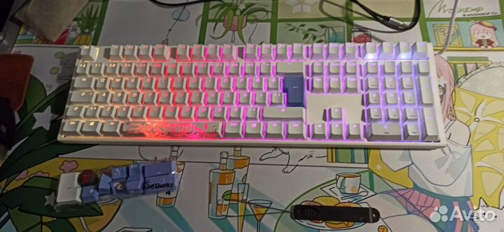 Механическая клавиатура Ducky One 3 White полнораз