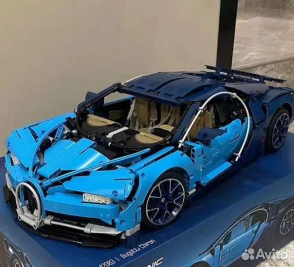 Конструктор машины Bugatti Chiron, Бугатти