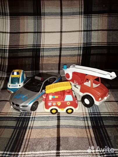 Машинки спецслужбы. Пакетом дпс, пожарная, полиция
