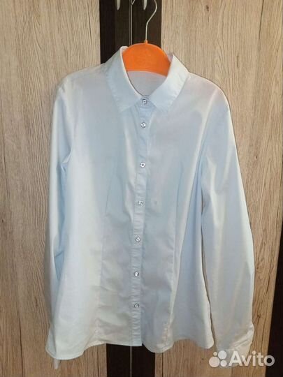 Рубашка школьная для девочки 152