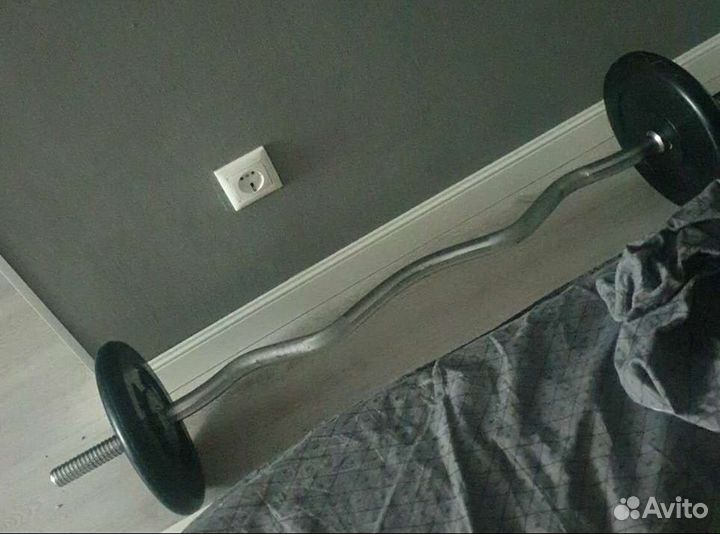 Штанга гриф блины