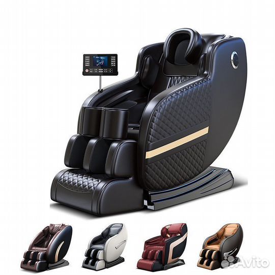 Массажное кресло 819 коричневое