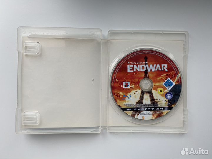 Игра Tom Clancy’s EndWar для ps3 лицензия