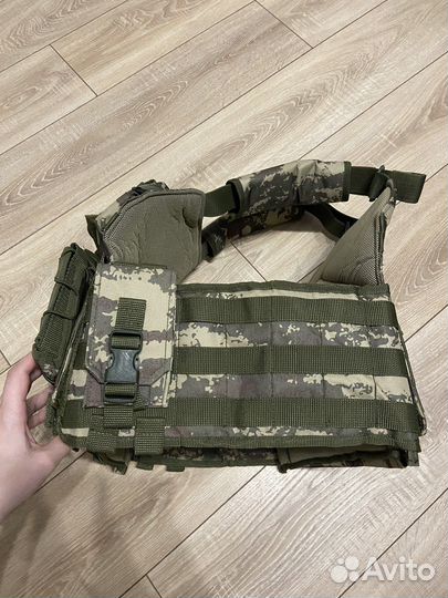 Разгрузка плитник с подсумками