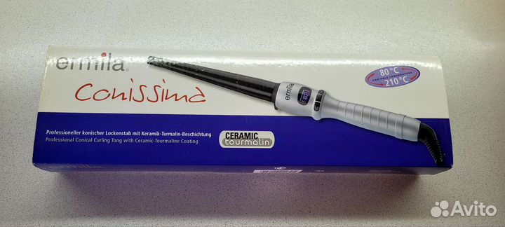 Конусная плойка Ermila для завивки волос