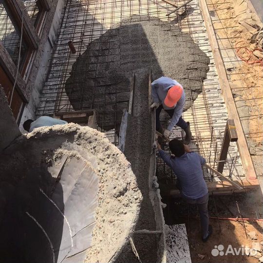 Бетон с доставкой в миксерах