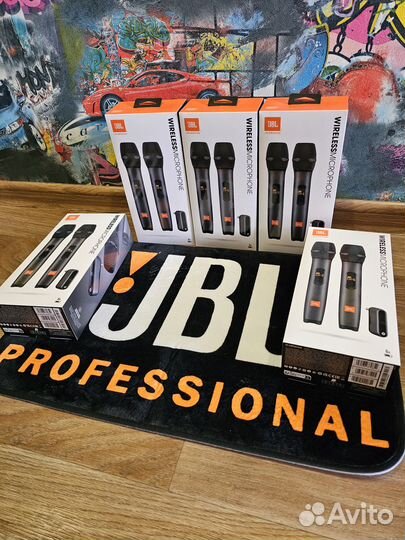 Jbl wireless microphone set вокальные микрофоны