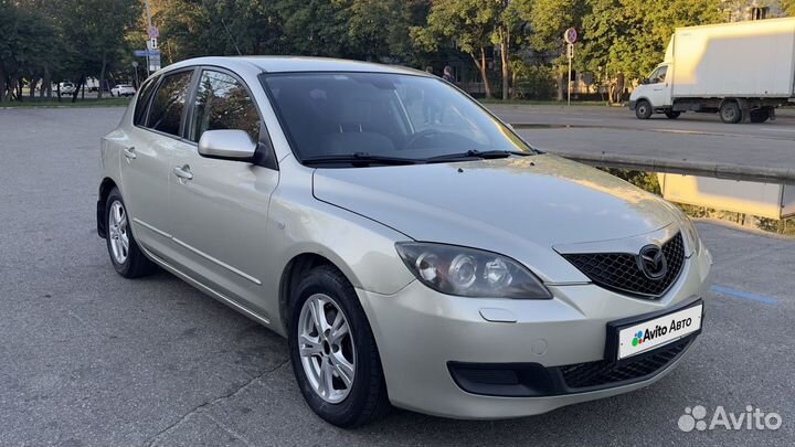 Mazda 3 1.6 МТ, 2007, 197 306 км