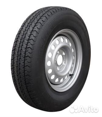 Запасное колесо прицепа мзса 195R14С в сборе (был
